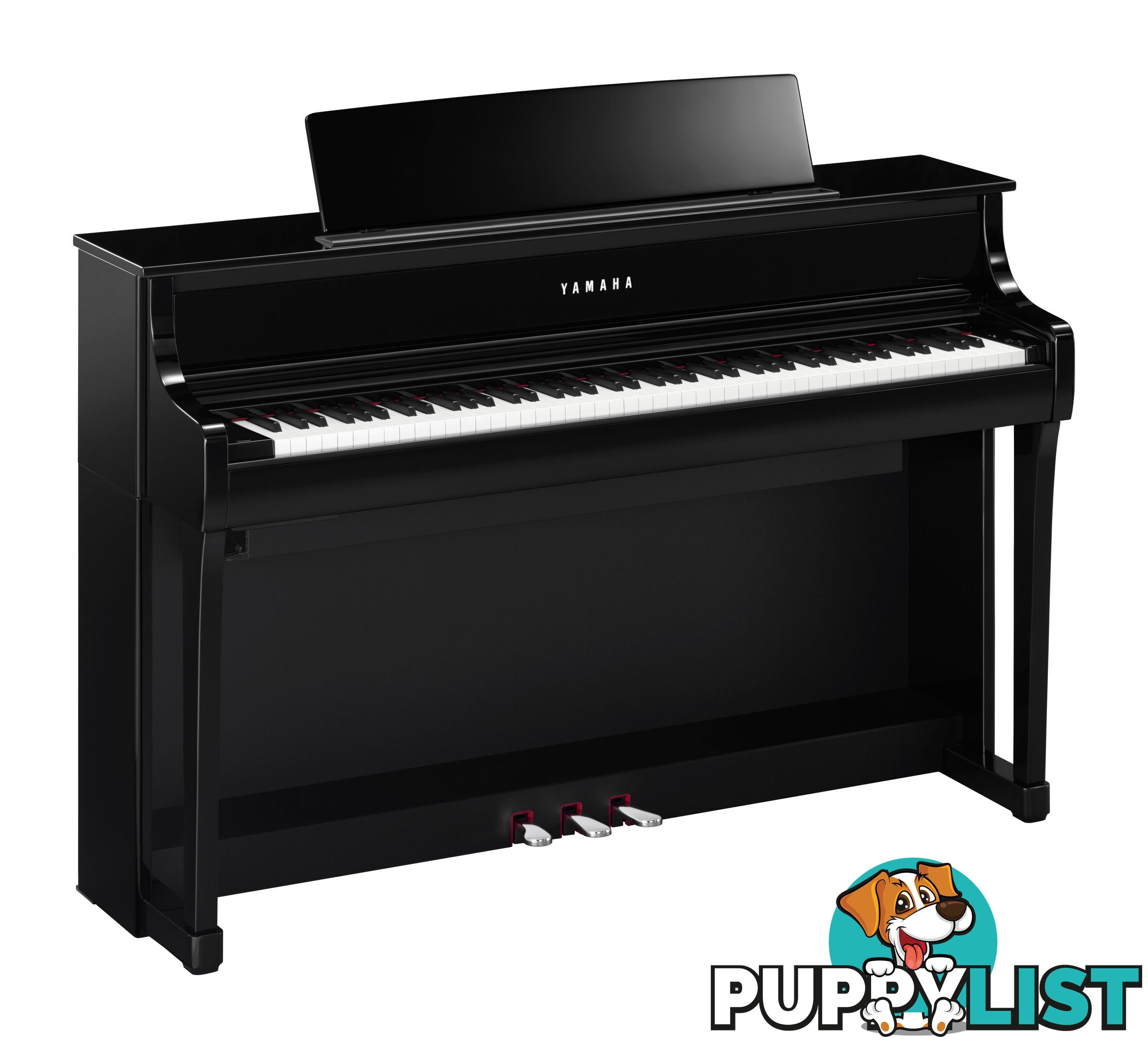 Yamaha ClavinovaDigital Piano - CLP875 Black Matt with Matching Bench