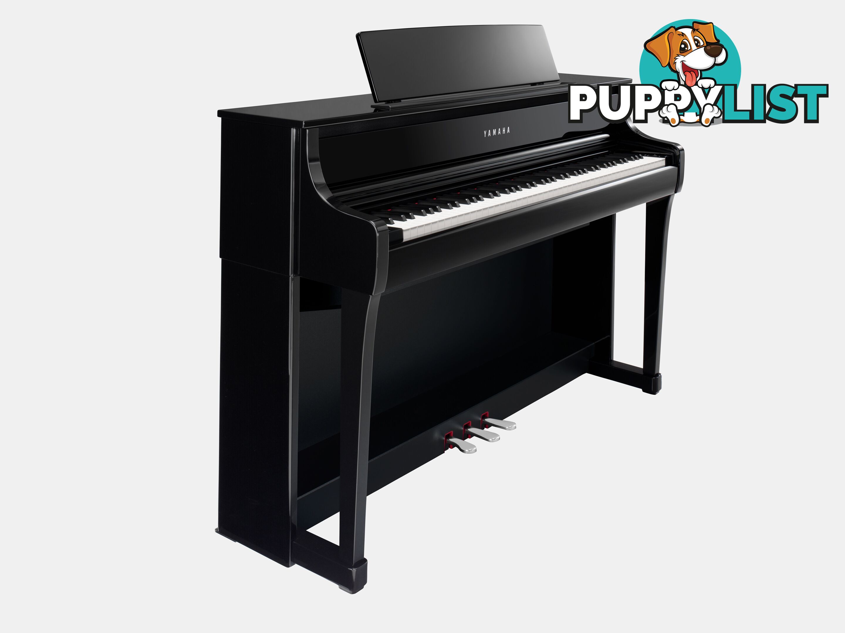 Yamaha ClavinovaDigital Piano - CLP875 Black Matt with Matching Bench