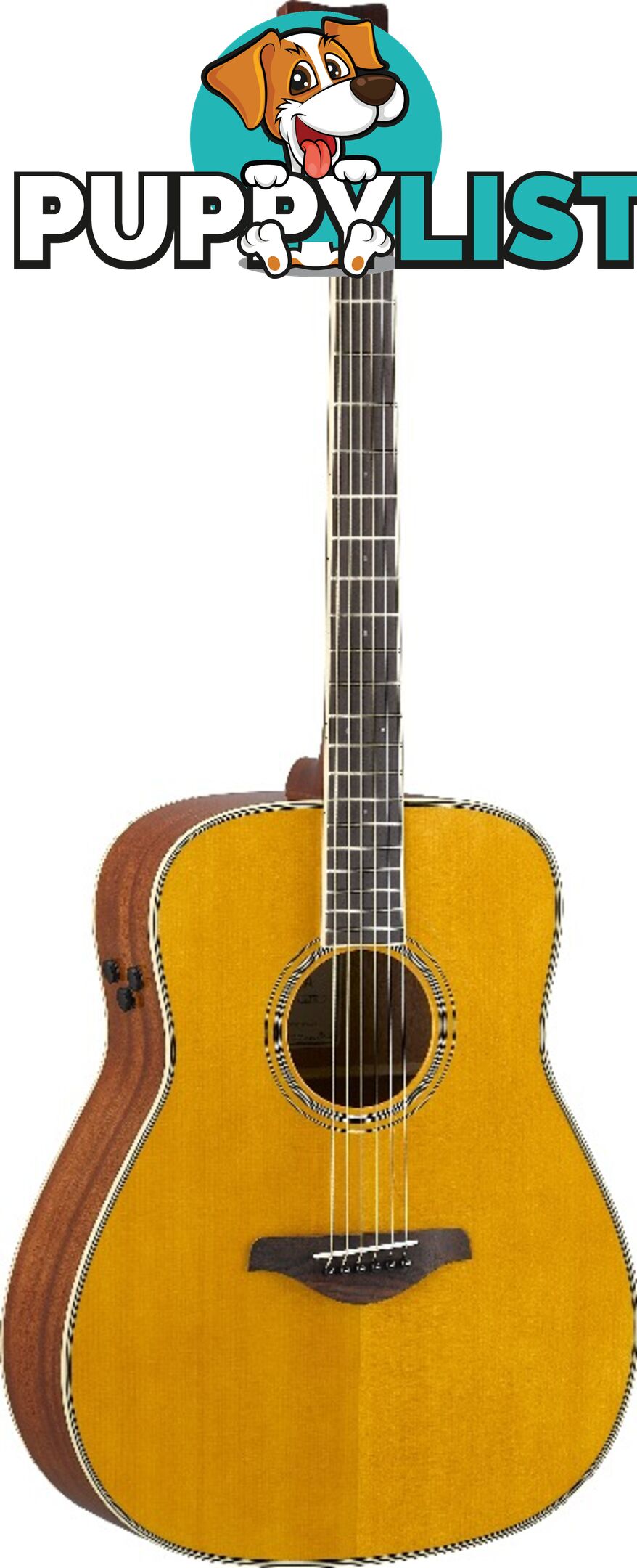 Yamaha FG-TA Trans Acoustic Guitar 