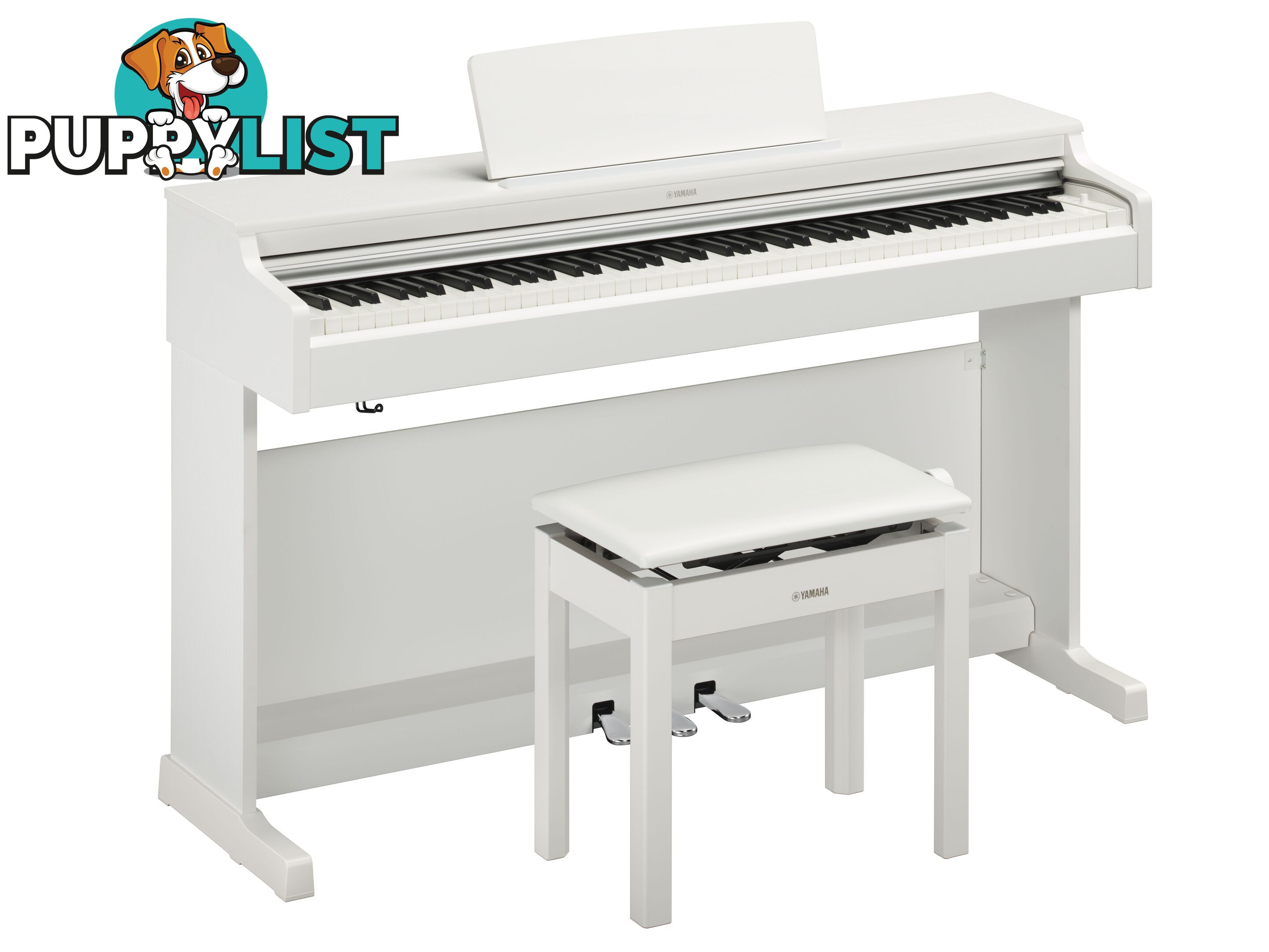 Yamaha Arius Digital Piano YDP165  White