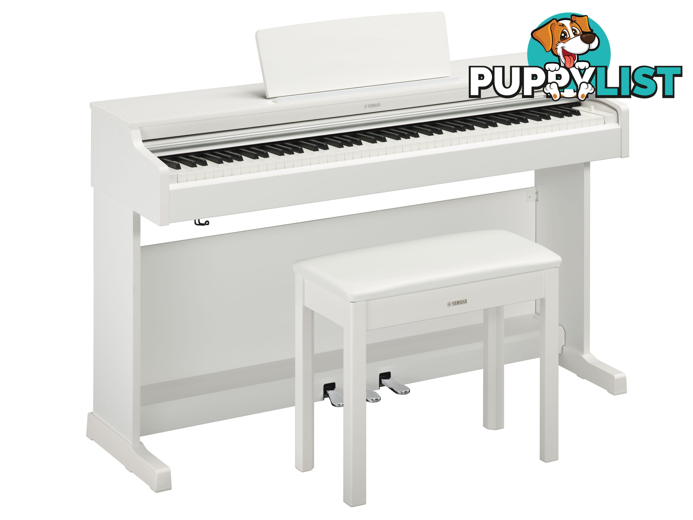 Yamaha Arius Digital Piano YDP165  White