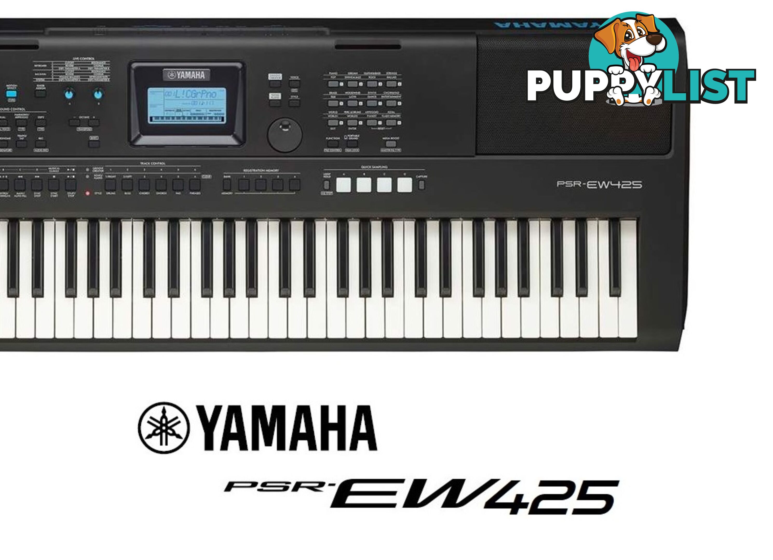 Yamaha E-Series PSR EW425  Regular Series Yamaha PSREW425 Keyboard