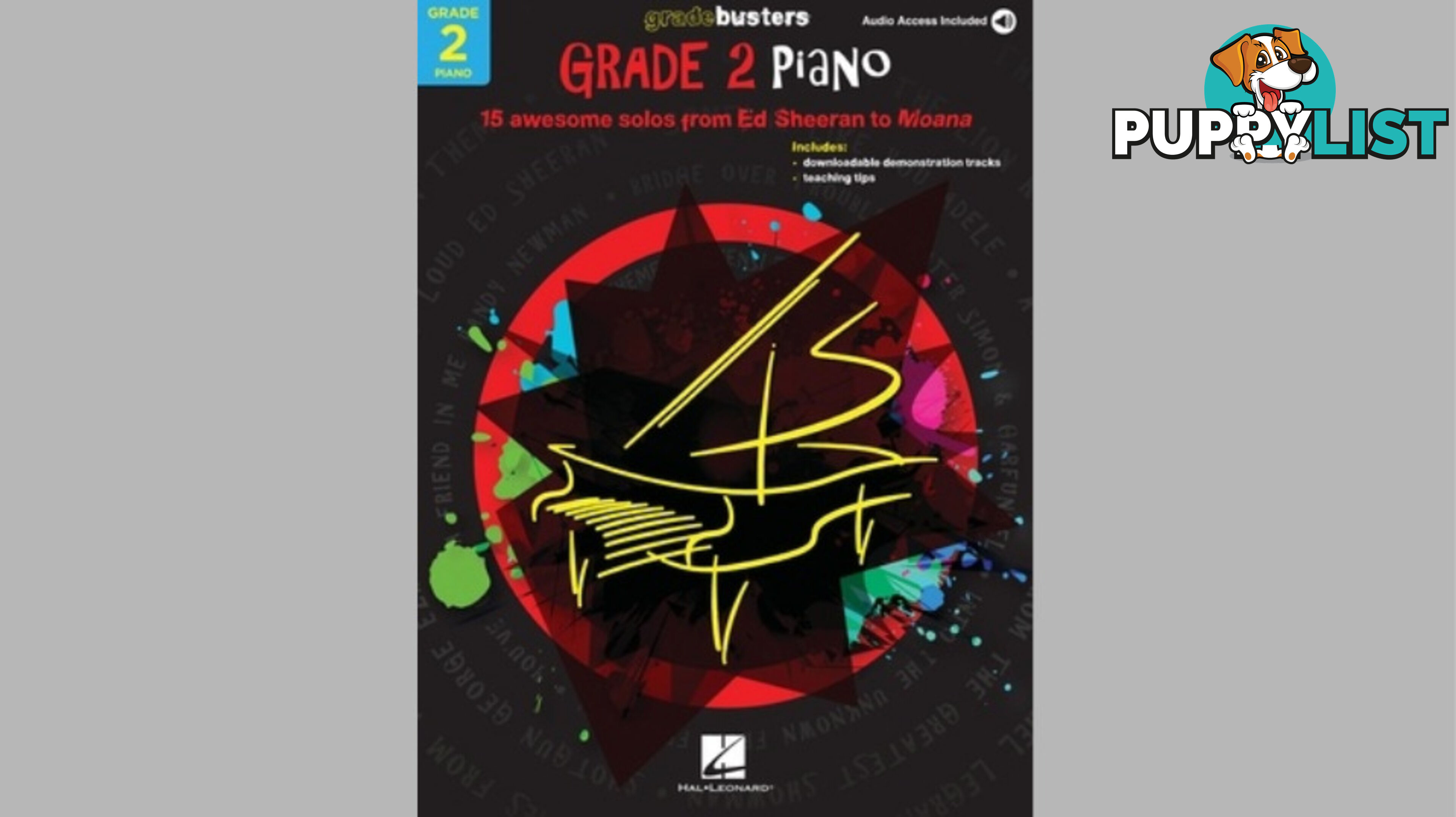 Gradebusters: Grade 2 Piano - 15 awesome solos from Ed Sheeran to Moana