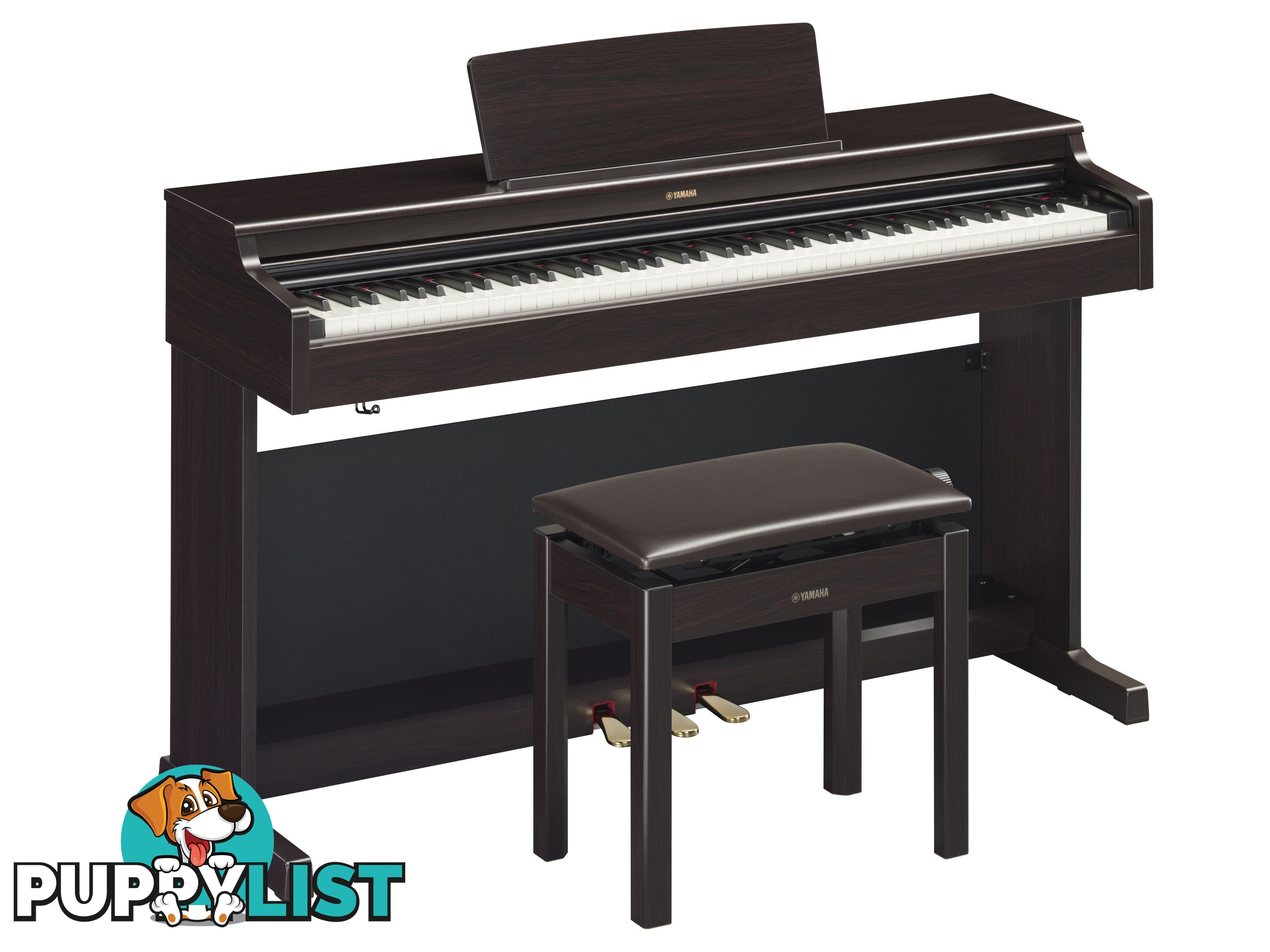 Yamaha Arius Digital Piano YDP165 Dark Rosewood