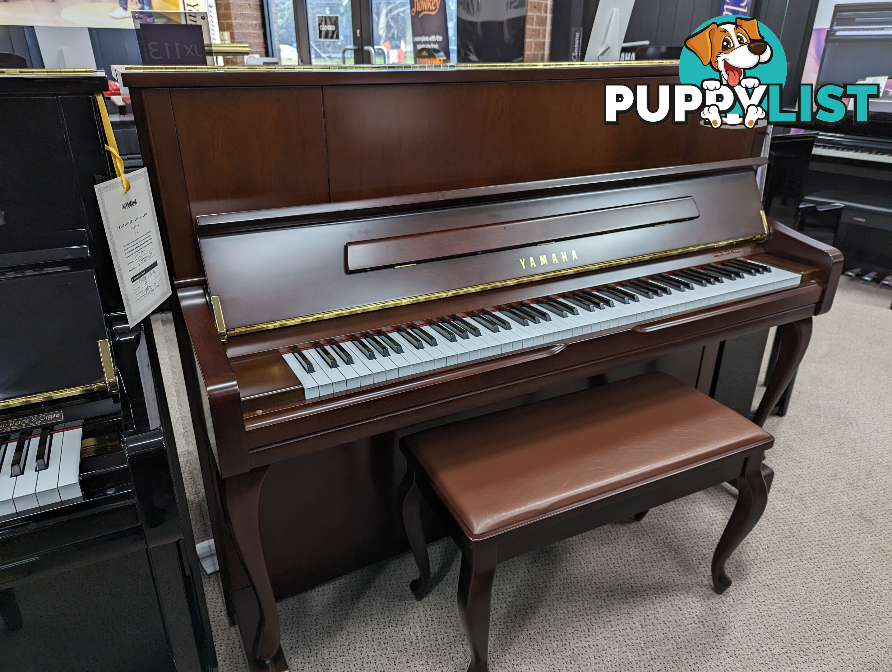   Yamaha Upright Piano U1J PE 