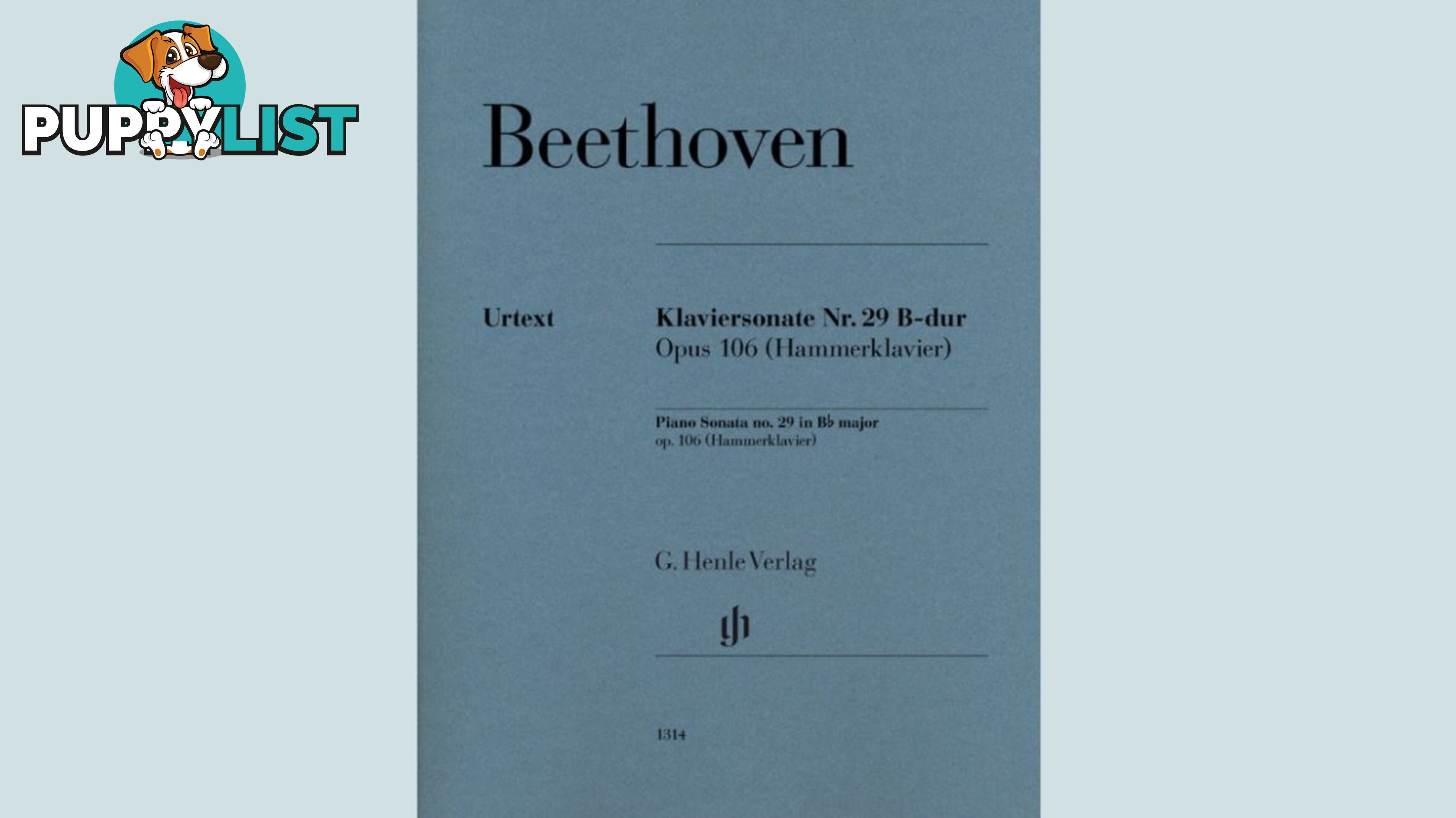 Beethoven - Piano Sonata no. 29 B flat major op. 106 (Hammerklavier)