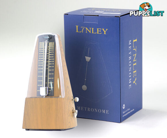 Linley Metronome Plastic with Bell Teak Finsh