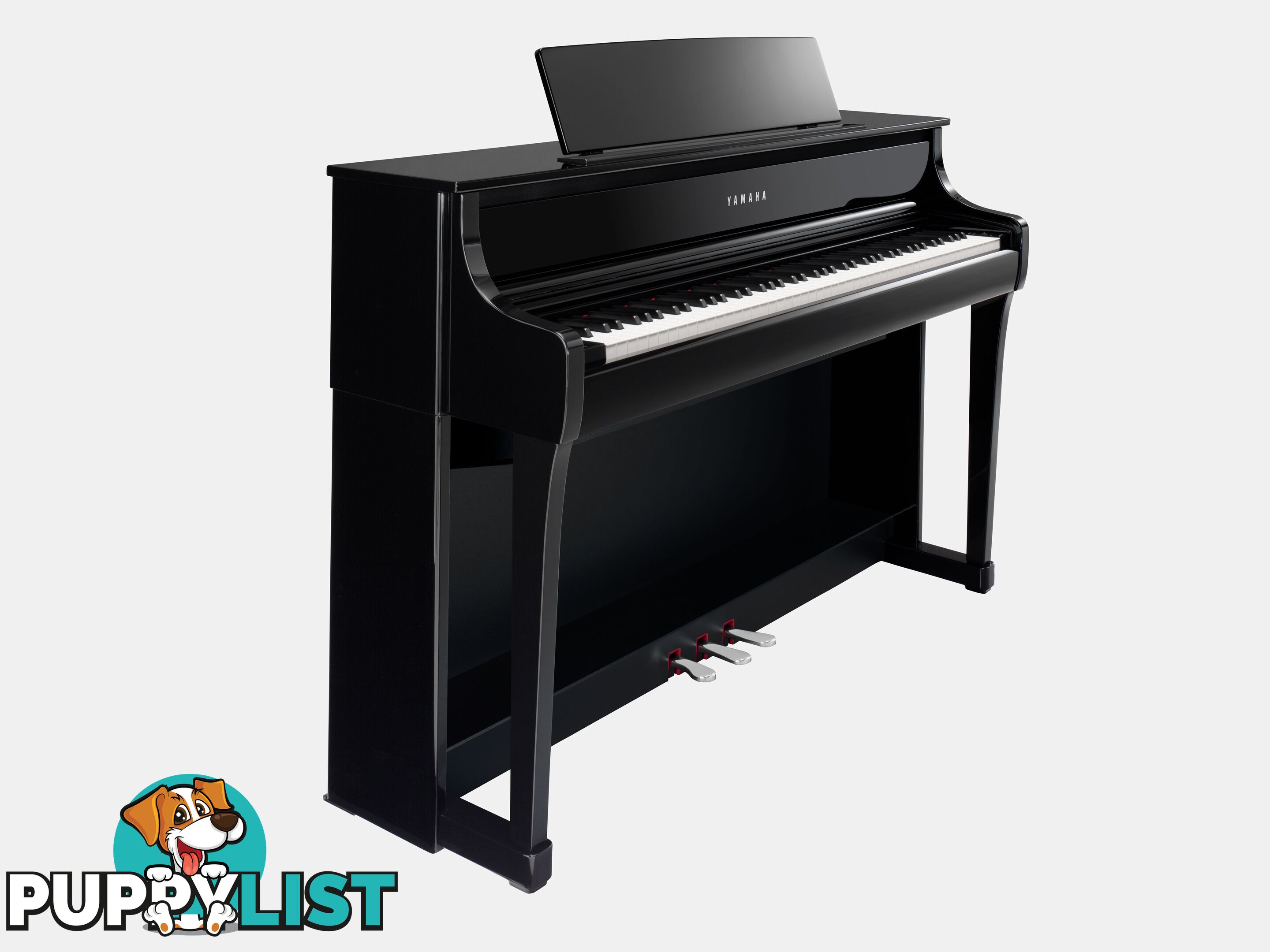 Yamaha Clavinova Digital Piano - CLP875 Dark Rosewood with Matching Bench