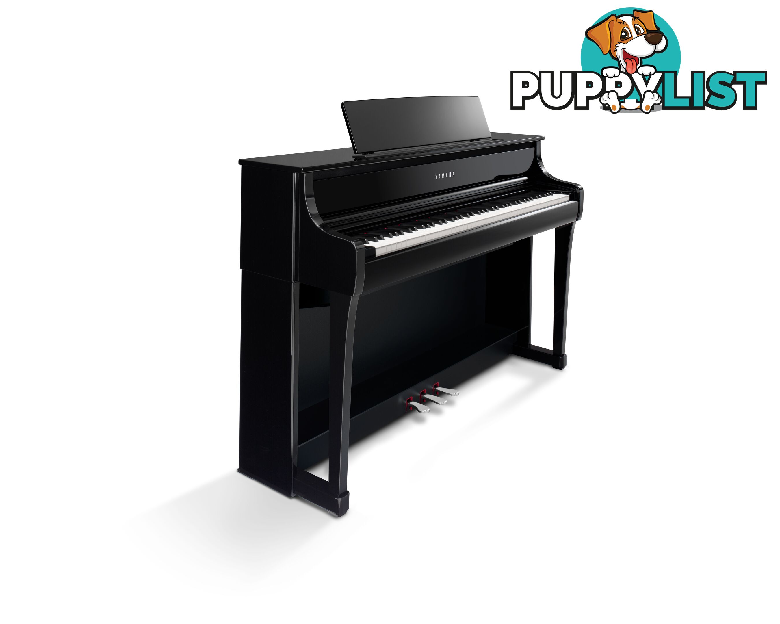 Yamaha Clavinova Digital Piano - CLP875 Dark Rosewood with Matching Bench