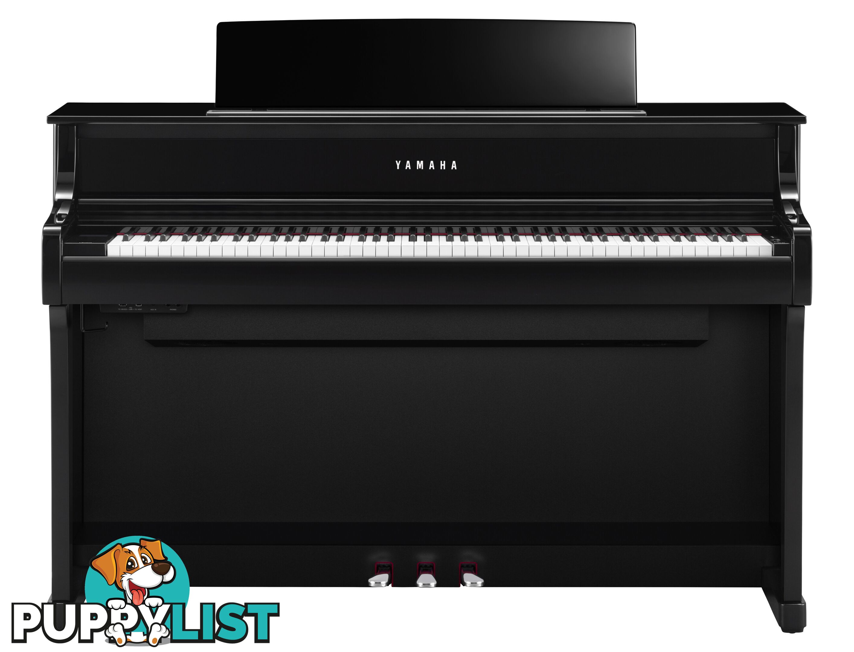 Yamaha Clavinova Digital Piano - CLP875 Dark Rosewood with Matching Bench