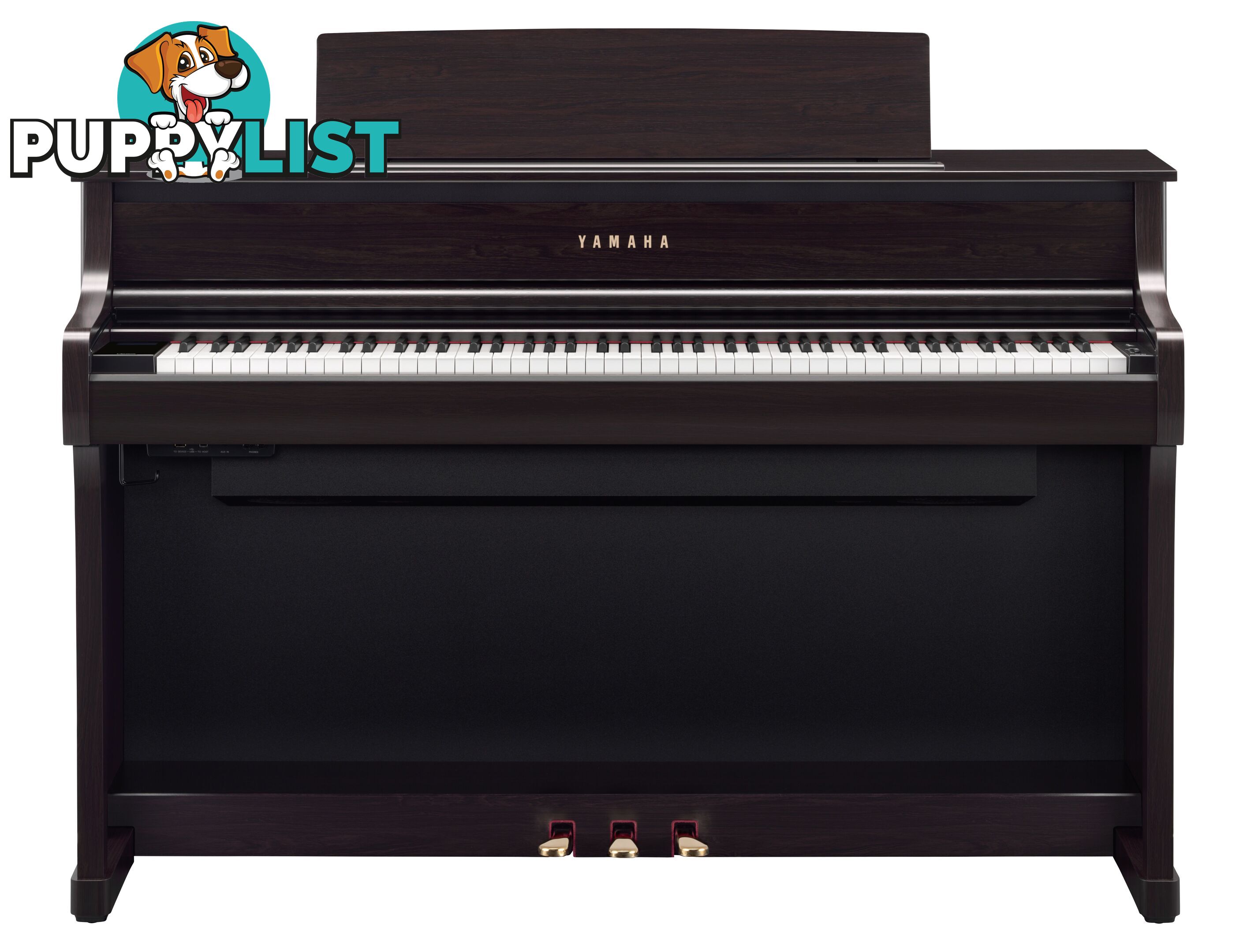 Yamaha Clavinova Digital Piano - CLP875 Dark Rosewood with Matching Bench