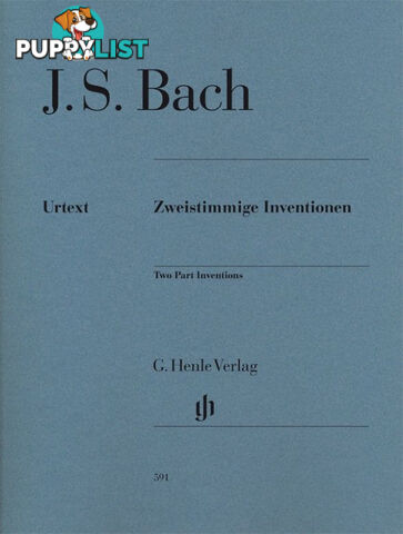 Bach JS Two Part Inventions (piano)