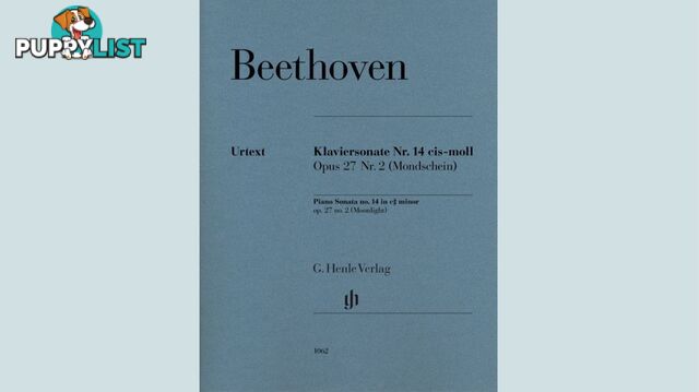 Beethoven - Piano Sonata no. 14 c sharp minor op. 27 no. 2 (Moonlight)