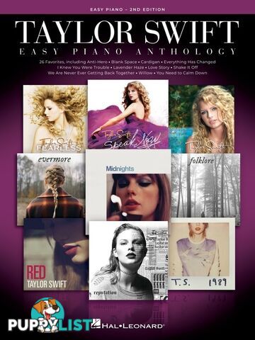 Taylor Swift Easy Piano Anthology - 2nd Edition