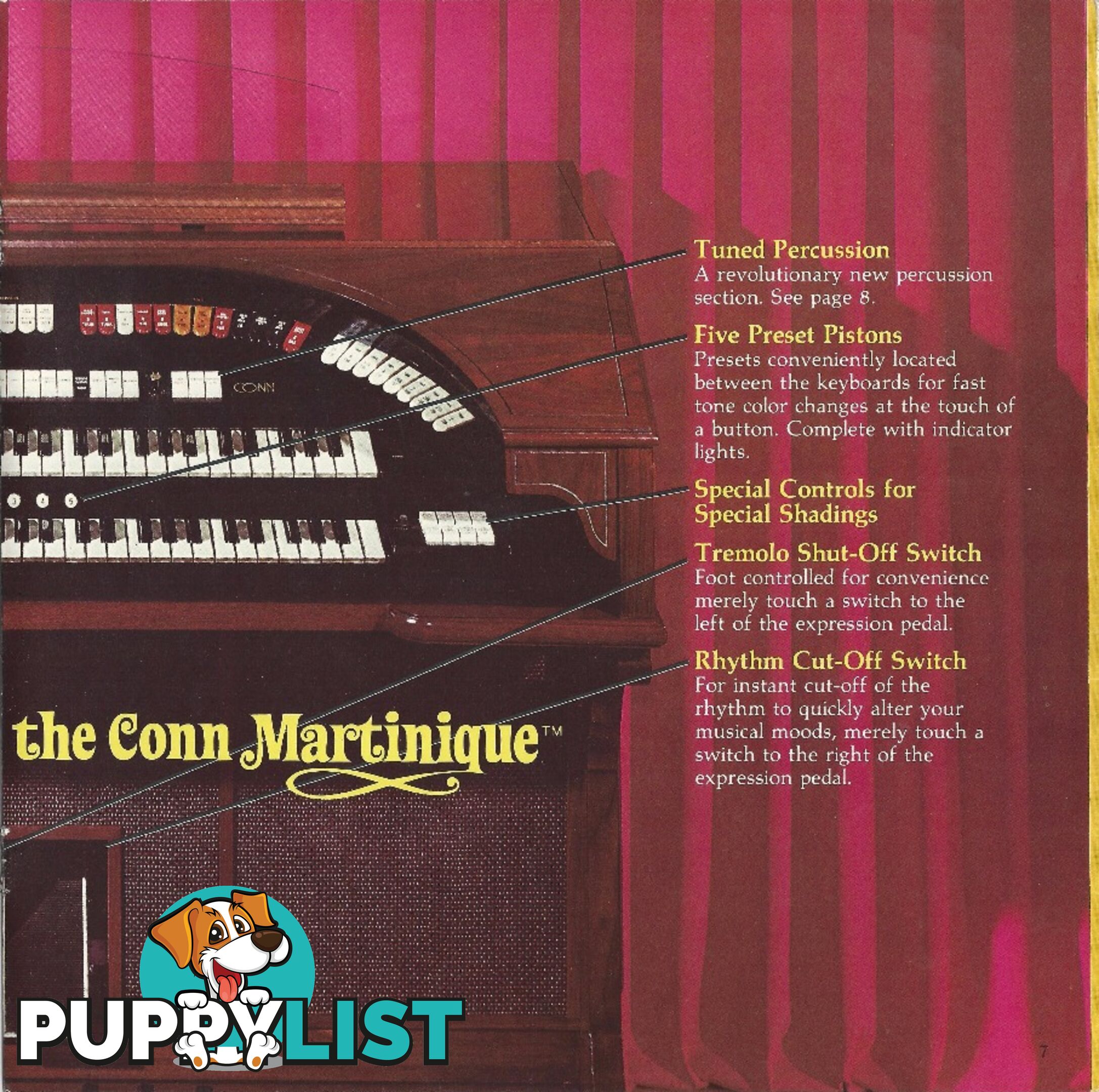 Conn 644 Martinique Theater Organ