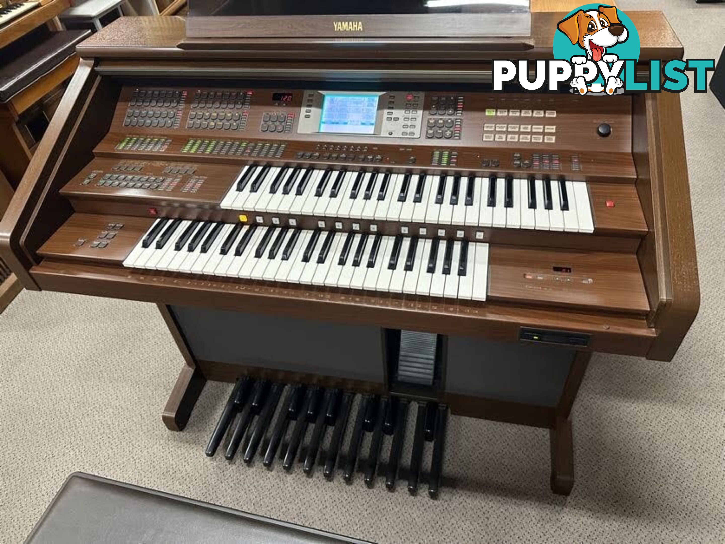 Yamaha Electone AR80 Organ and bench