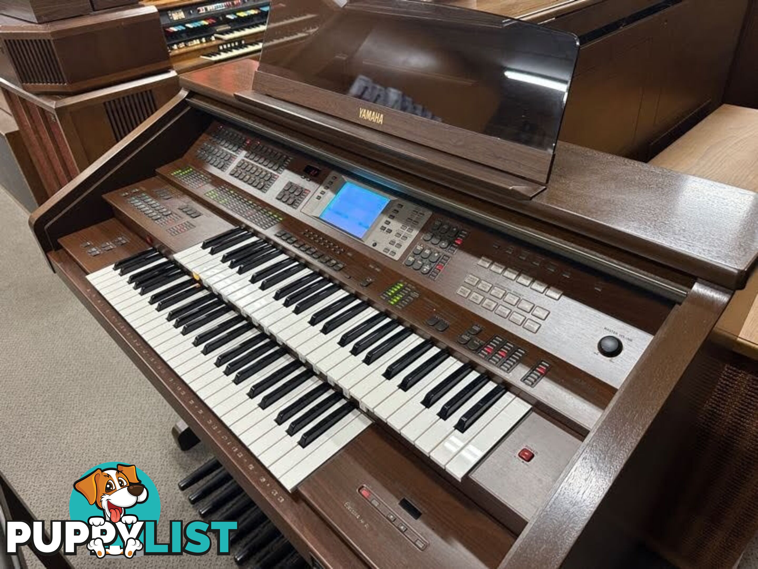 Yamaha Electone AR80 Organ and bench