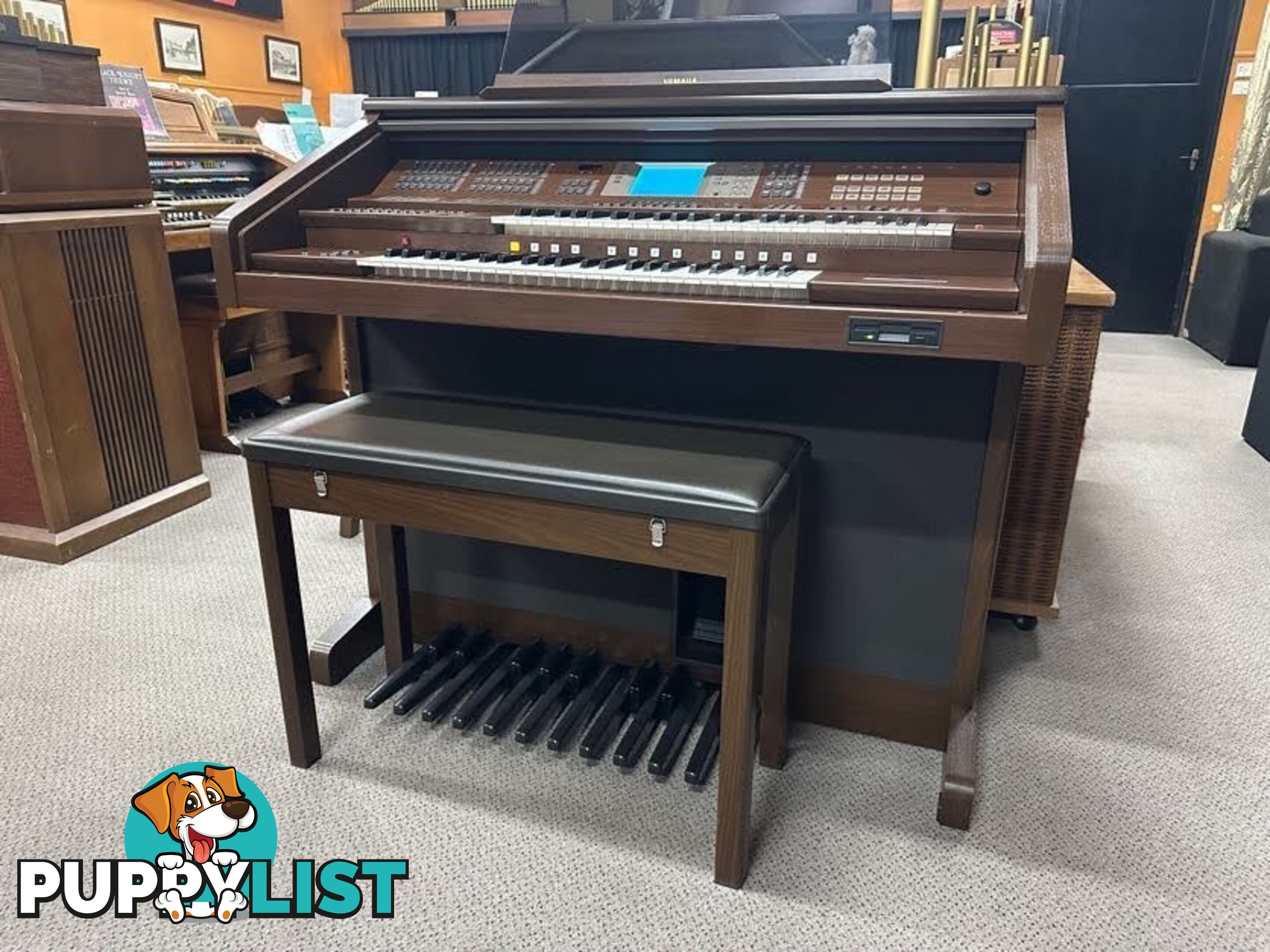 Yamaha Electone AR80 Organ and bench