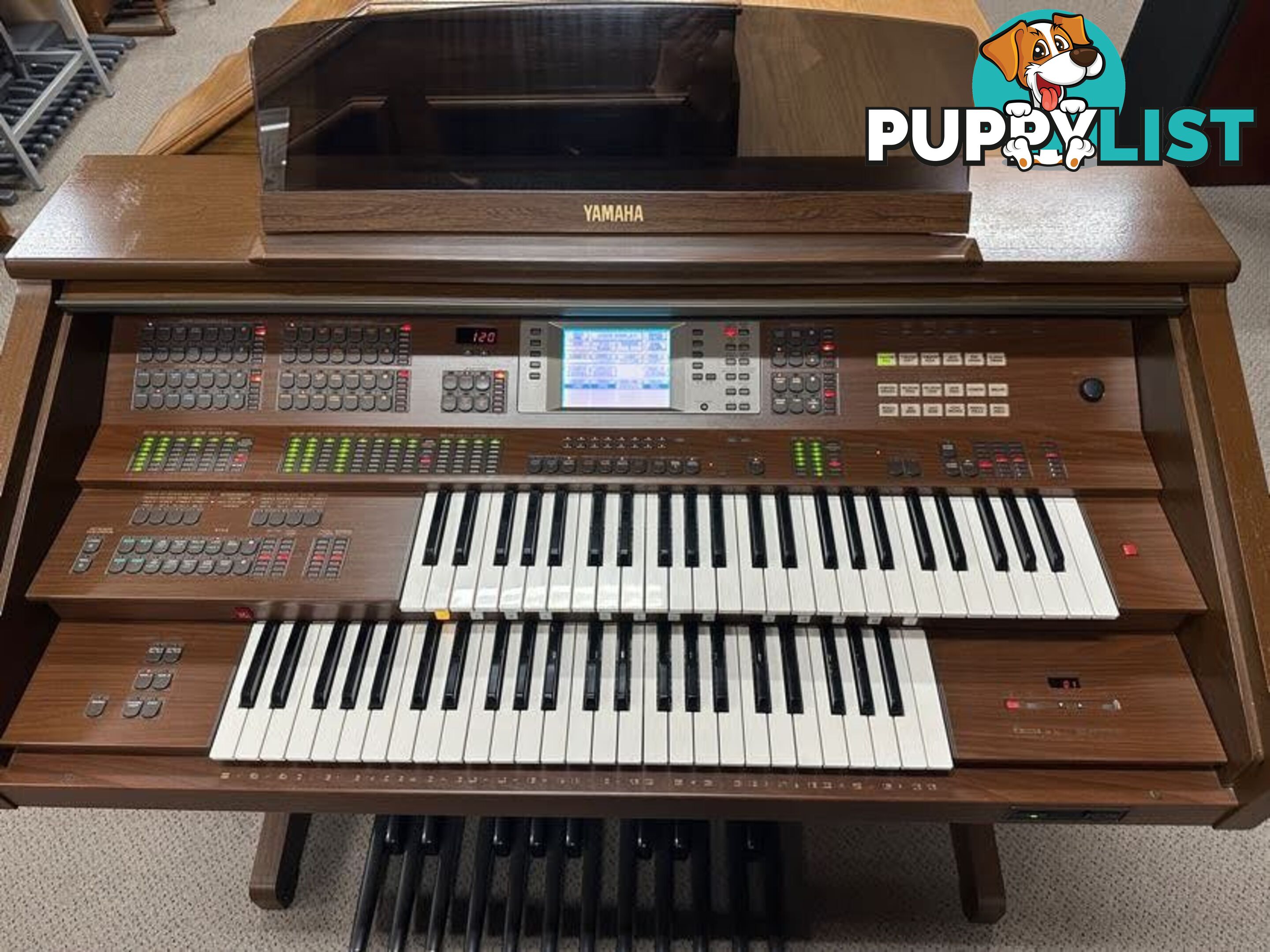 Yamaha Electone AR80 Organ and bench