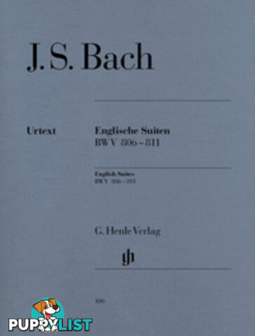 JS Bach English Suites BWV 806-811