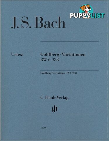 Bach JS Goldberg Variations BWV 988 