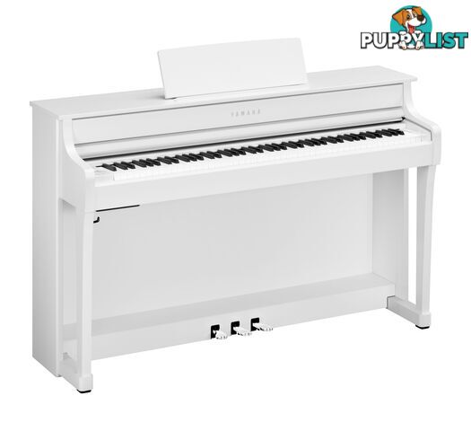 Yamaha Clavinova Digital Piano - CLP835 WH- White Matt with Matching Bench