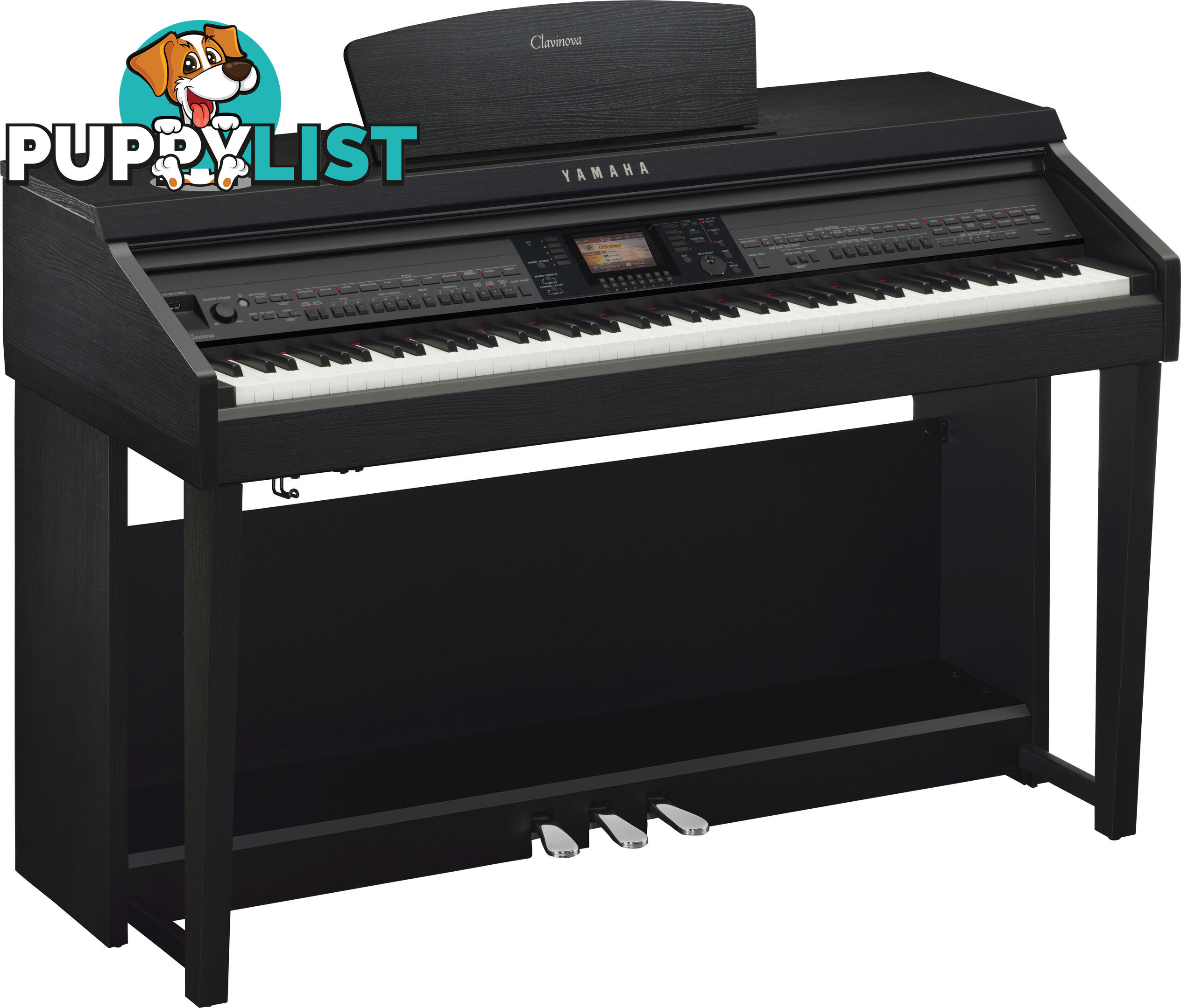 Yamaha Clavinova CVP701 Black Walnut Digital Piano CVP700 series 