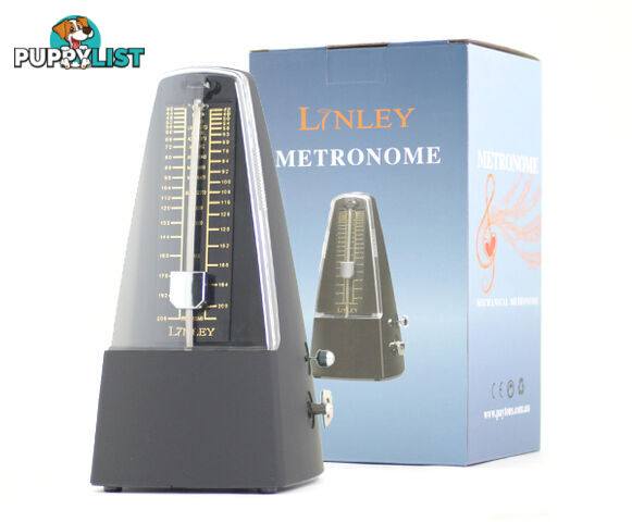 Linley Metronome Plastic with Bell Matt Black