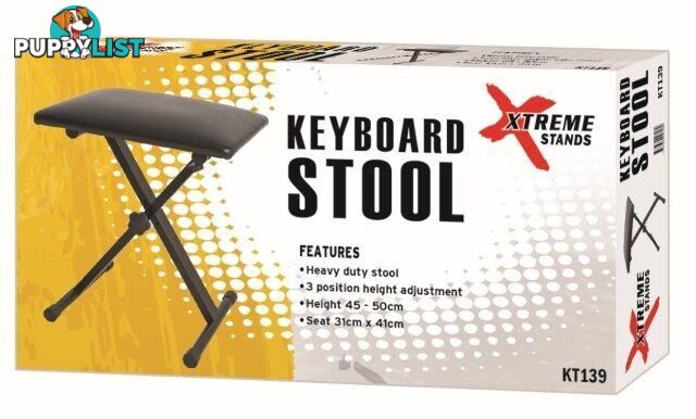  KT139 Single Braced Keyboard Stool (AMS)