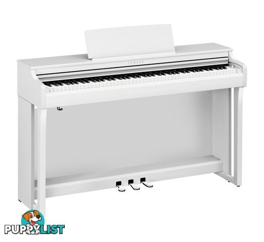 Yamaha Clavinova Digital Piano - CLP825 White with Matching Bench