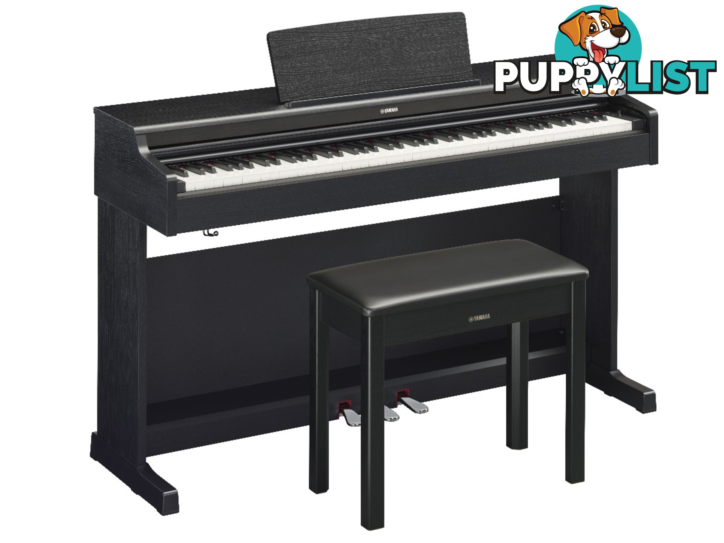 Yamaha Arius Digital Piano YDP165 Black Walnut