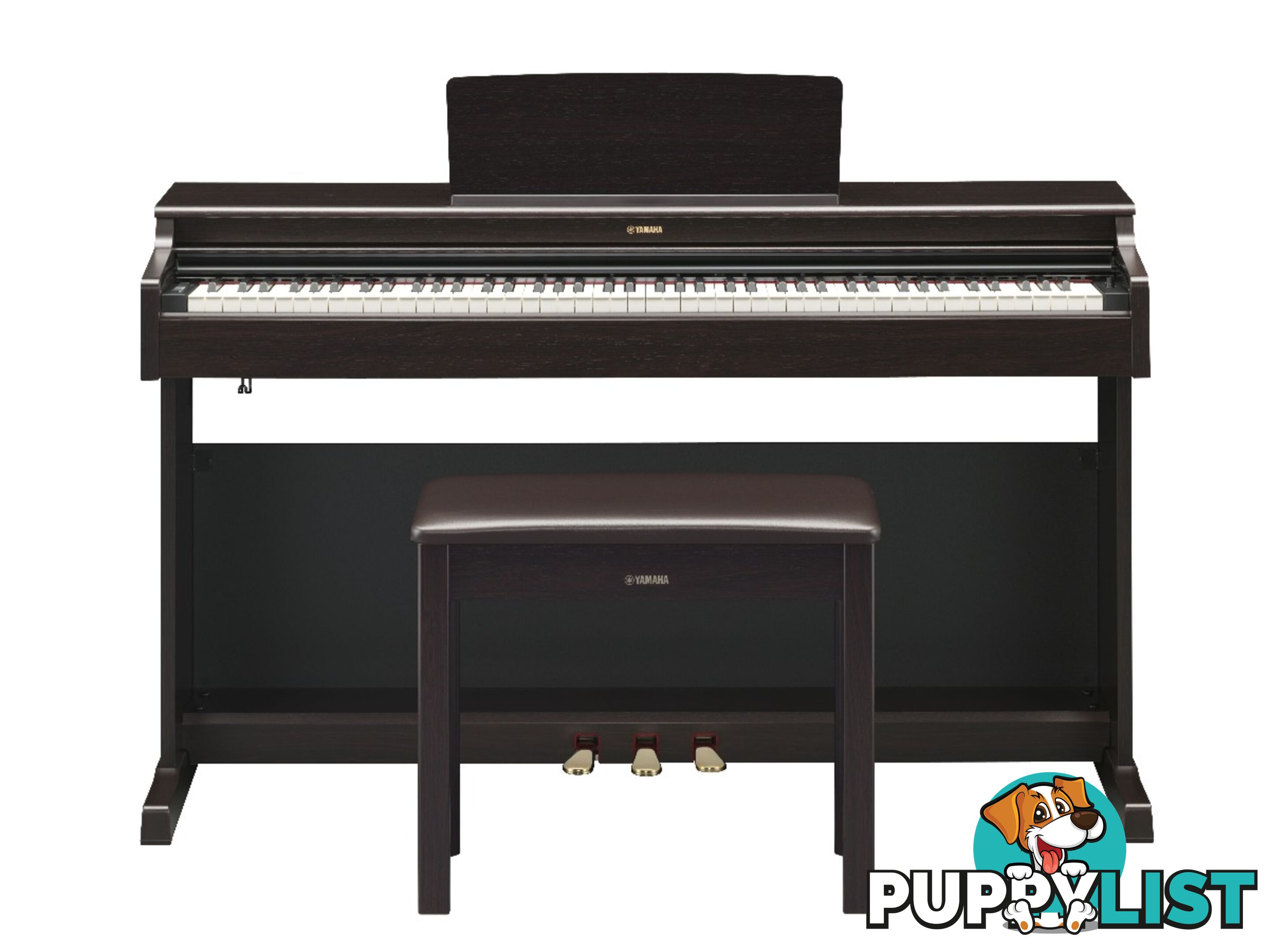 Yamaha Arius Digital Piano YDP165 Black Walnut