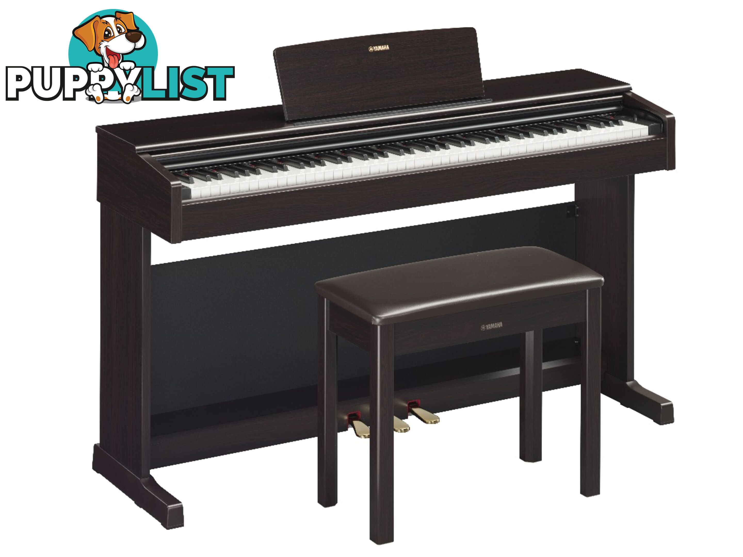 Yamaha Arius Digital Piano YDP145 Black Walnut