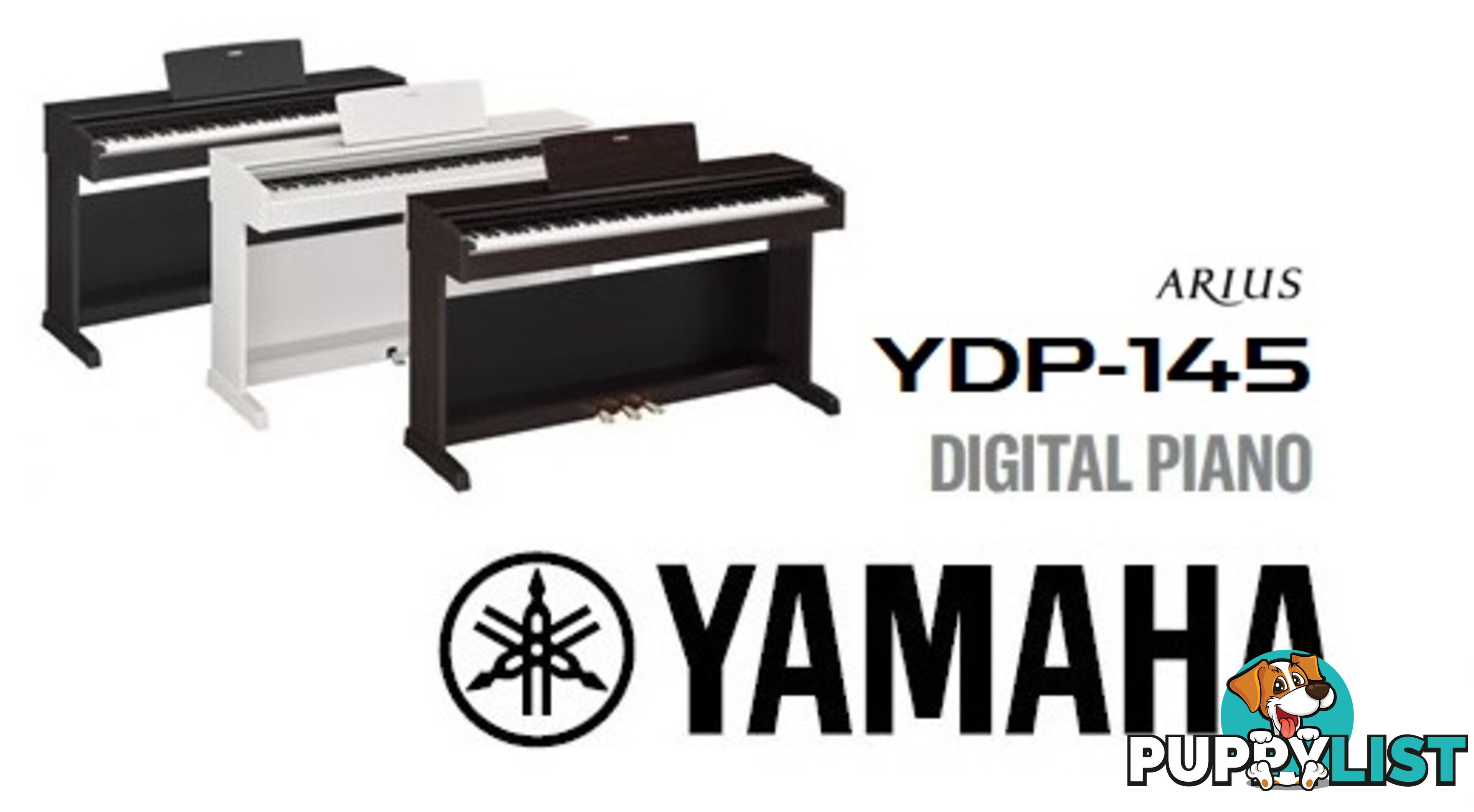 Yamaha Arius Digital Piano YDP145 Black Walnut