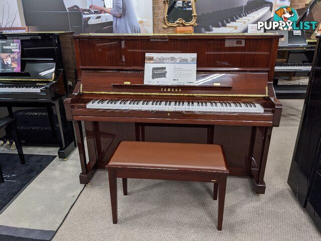 Yamaha U1 PEQ Acoustic Upright Piano Polished Ebony