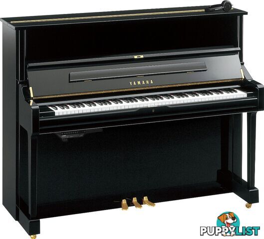 Yamaha U1 PEQ Acoustic Upright Piano Polished Ebony