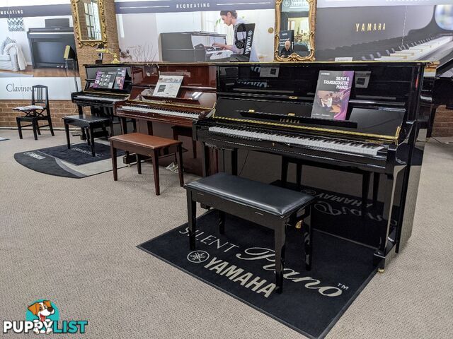 Yamaha U1 PEQ Acoustic Upright Piano Polished Ebony