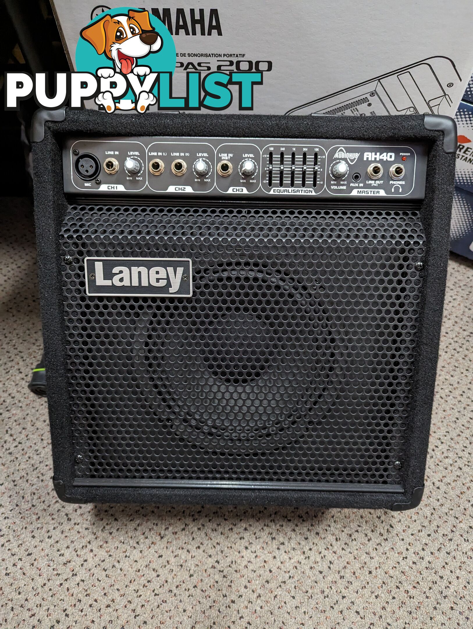 LANEY AH40 multi-input combo amplifier 40 WATT Amp,  Bass, Electronic Drum, Keyboard & Vocal