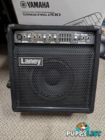 LANEY AH40 multi-input combo amplifier 40 WATT Amp,  Bass, Electronic Drum, Keyboard & Vocal