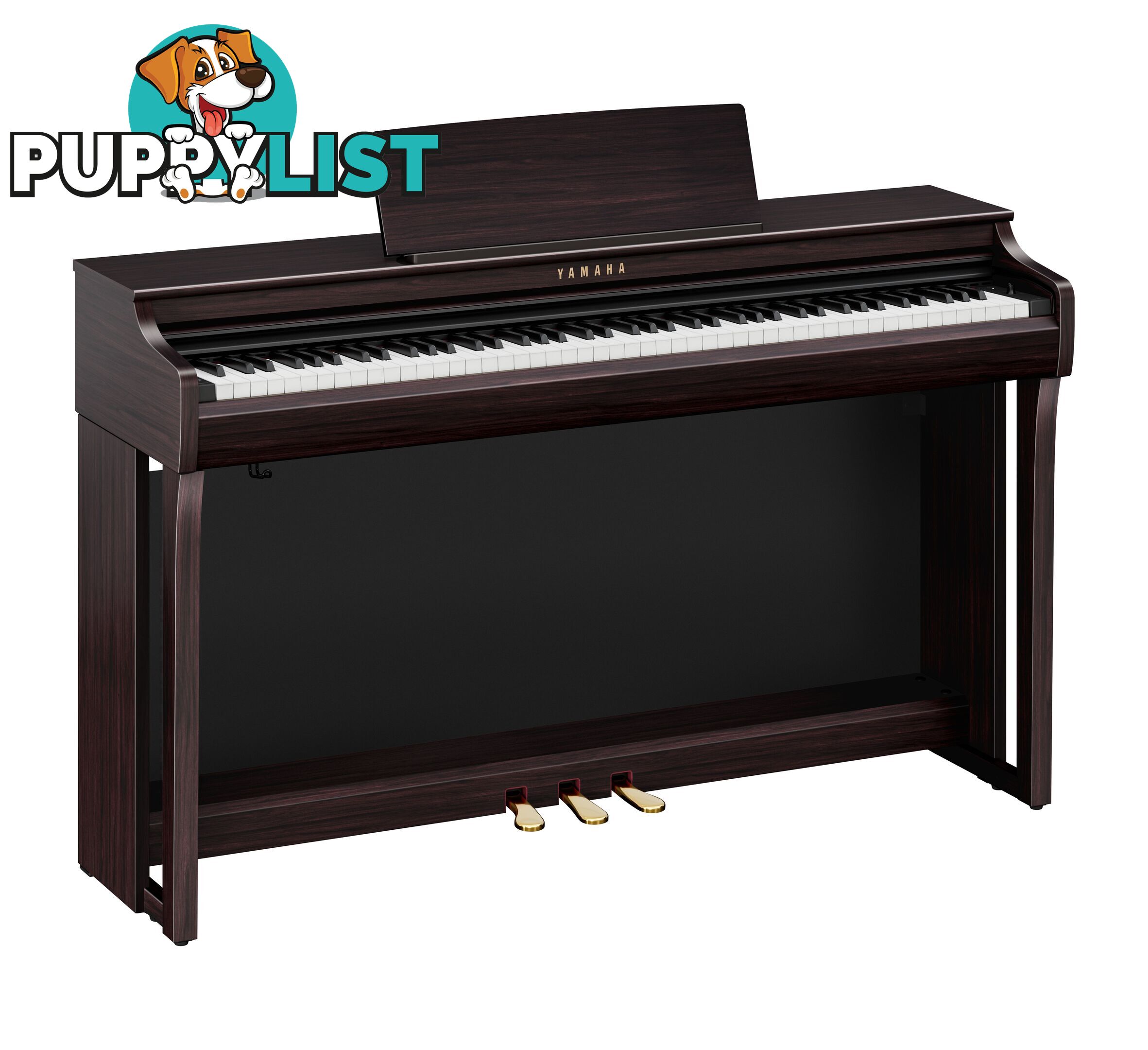 Yamaha Clavinova Digital Piano - CLP825 Black with Matching Bench