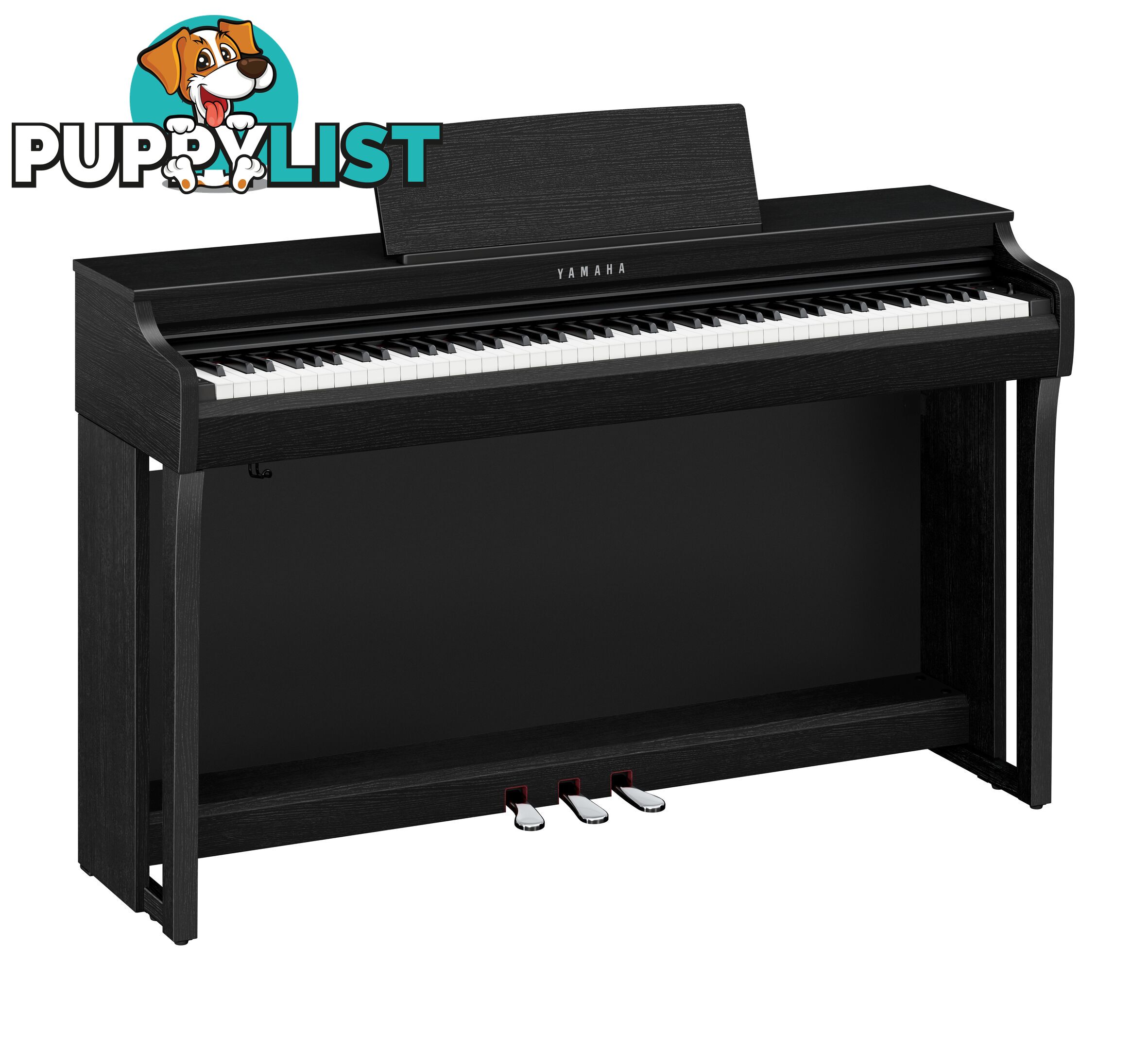 Yamaha Clavinova Digital Piano - CLP825 Black with Matching Bench