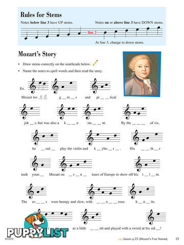 Piano Adventures Level 1 - Theory Book