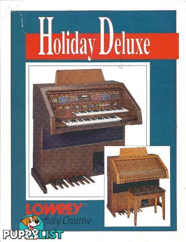 Lowrey Holiday Deluxe Organ LX300 ~ Sold