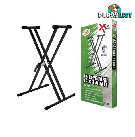 Xtreme KS162 Keyboard Stand (Black) by AMS 