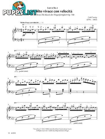   AMEB Piano Series 18  Grade 8