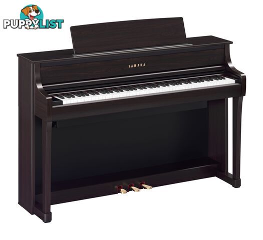 Yamaha Clavinova Digital Piano - CLP875 PE Polished Ebony with Matching Bench