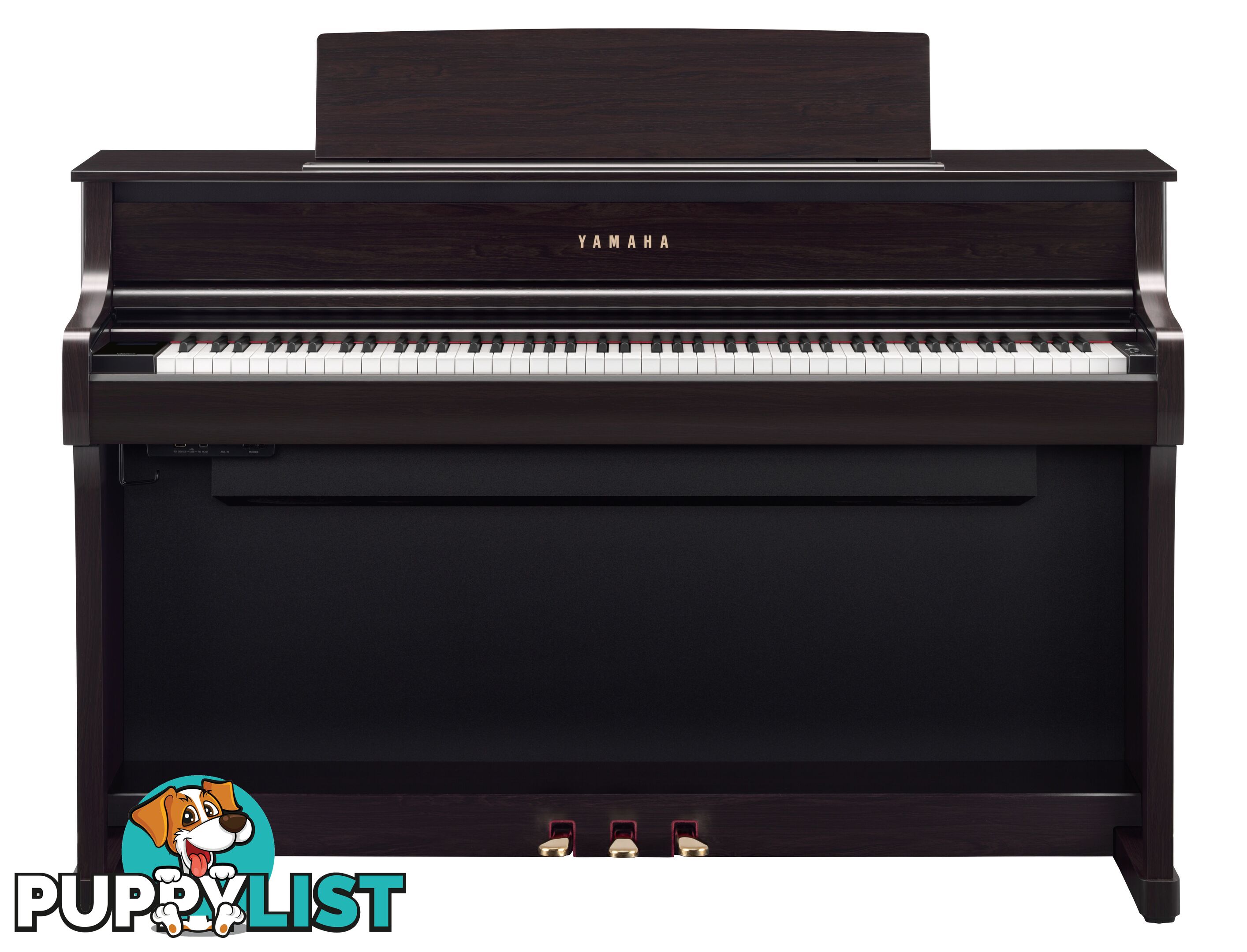 Yamaha Clavinova Digital Piano - CLP875 PE Polished Ebony with Matching Bench