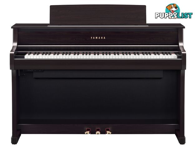 Yamaha Clavinova Digital Piano - CLP875 PE Polished Ebony with Matching Bench