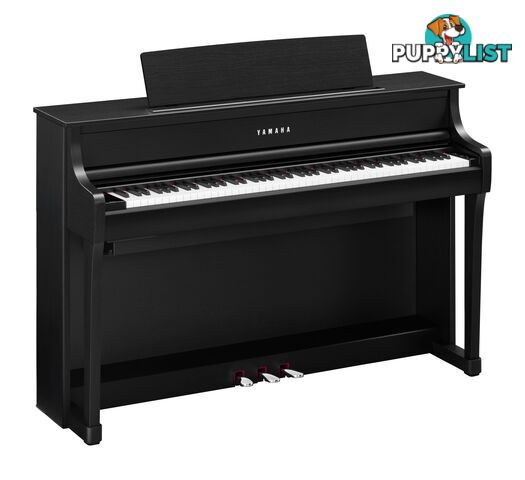 Yamaha Clavinova Digital Piano - CLP875 PE Polished Ebony with Matching Bench