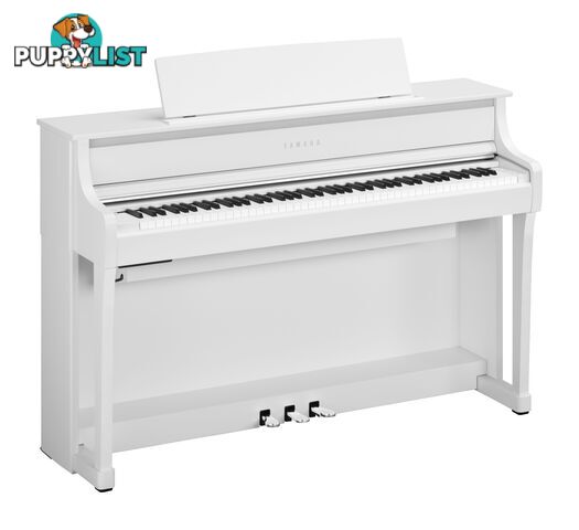 Yamaha Clavinova Digital Piano - CLP875 PE Polished Ebony with Matching Bench